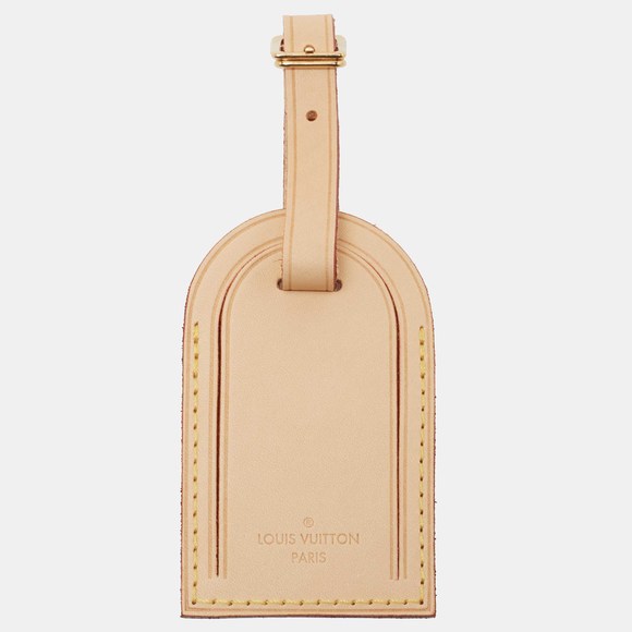 Louis Vuitton Bags Louis Vuitton Vachetta Leather Luggage Name Tag